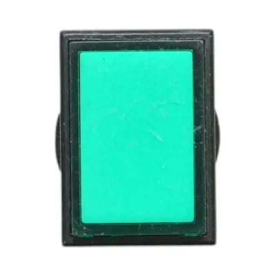Indicator semnalizare industrial LED verde 220V Ø 16mm patrat Breckner Germany - imagine 4