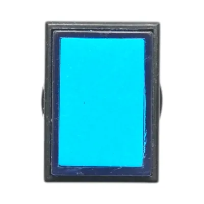 Indicator semnalizare industrial LED albastru 24V Ø 16mm patrat Breckner Germany - imagine 4