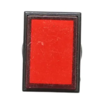 Indicator semnalizare industrial LED rosu 24V Ø 16mm patrat Breckner Germany - imagine 4