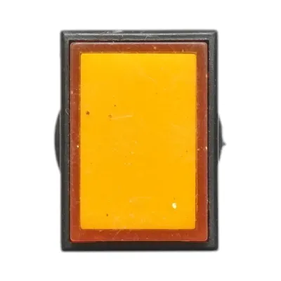 Indicator semnalizare industrial LED galben 24V Ø 16mm patrat Breckner Germany - imagine 4