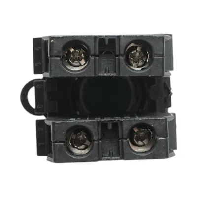 Buton comanda cu revenire verde 1NO+1NC, 10A/600V AC, 1A/250V DC LA42 Breckner Germany - imagine 5