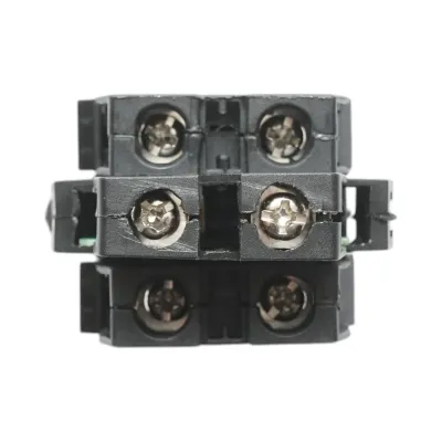 Buton comanda iluminat LED 24V AC/DC rosu cu revenire 1NO+1NC, 10A/600V AC, 1A/250V DC LA42 Breckner Germany - imagine 5