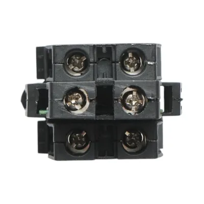 Buton comanda iluminat convex LED 220V AC verde cu revenire 1NO+1NC, 10A/600V AC, 1A/250V DC LA42 Breckner Germany - imagine 5