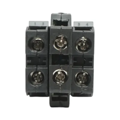 Buton selector iluminat 24V AC/DC LED verde cu 2 pozitii 1NO+1NC, 10A/600V AC, 1A/250V DC LA42 Breckner Germany - imagine 5