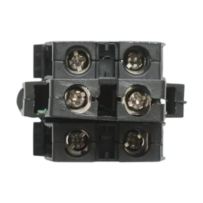 Buton comanda iluminat LED 220V AC rosu cu revenire 1NO+1NC, 10A/600V AC, 1A/250V DC LA42 Breckner Germany - imagine 5