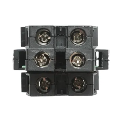 Buton comanda iluminat convex LED 220V AC galben cu revenire 1NO+1NC, 10A/600V AC, 1A/250V DC LA42 Breckner Germany - imagine 5