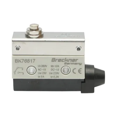 Intrerupator de limita cu buton scurt 380V AC/250V DC Breckner Germany