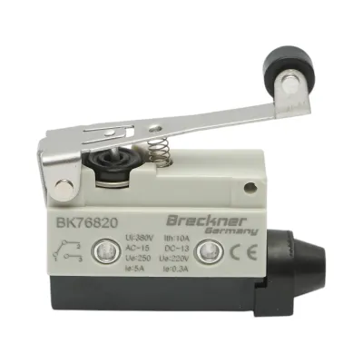Intrerupator de limita cu parghie si rola 380V AC/250V DC Breckner Germany