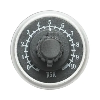 Potentiometru tablou 10 KOhm, 250V/0.5W Breckner Germany - imagine 2
