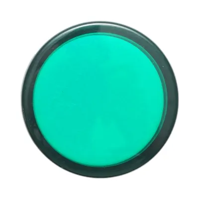 Indicator semnalizare LED verde 220V AC 30mm Breckner Germany - imagine 2
