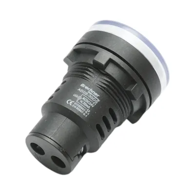 Indicator semnalizare LED alb 24V AC/DC 30mm Breckner Germany - imagine 3