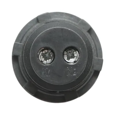 Indicator semnalizare LED galben 220V AC 30mm Breckner Germany - imagine 4