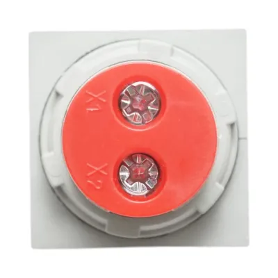 Indicator digital voltmetru LED rosu 50-500V AC Ø 22mm Breckner Germany - imagine 4