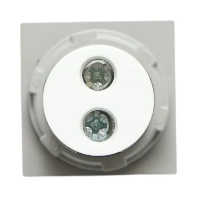 Indicator digital voltmetru LED alb 50-500V AC Ø 22mm Breckner Germany - imagine 4