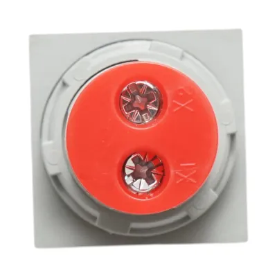 Indicator digital voltmetru si frecventa LED rosu 0-99Hz/50-500V AC Ø 22mm Breckner Germany - imagine 4