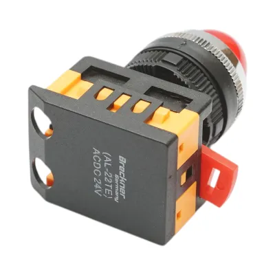 Lampa semnalizare LED rosie 24V AC/DC 22mm Breckner Germany - imagine 4