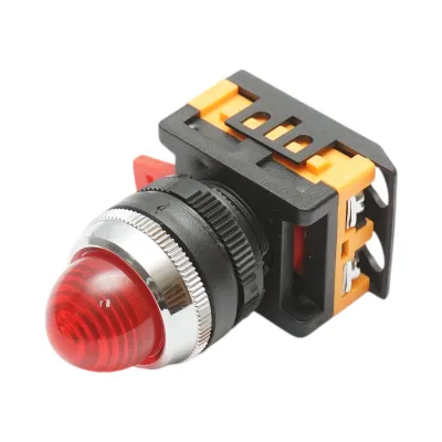 Lampa semnalizare LED rosie 24V AC/DC 22mm Breckner Germany - imagine 2