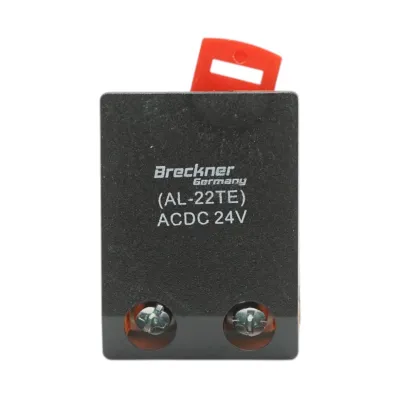 Lampa semnalizare LED alb 24V AC/DC 22mm Breckner Germany - imagine 5