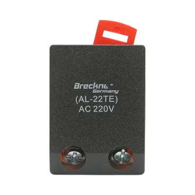 Lampa semnalizare LED alb 220V AC 22mm Breckner Germany - imagine 5