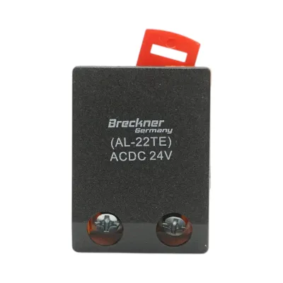 Lampa semnalizare LED galben 24V AC/DC 22mm Breckner Germany - imagine 5