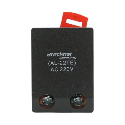 Lampa semnalizare LED galben 220V AC 22mm Breckner Germany - imagine 5
