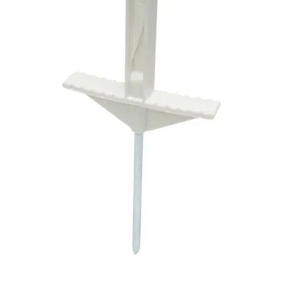 Stalp din plastic 1050mm alb pentru fir gard electric Breckner Germany - imagine 6