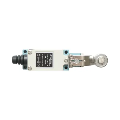Intrerupator de limita cu brat reglabil si rola orizontala NO+NC 250V AC 5A/115V DC 0.4A Breckner Germany - imagine 2