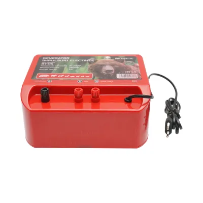 Aparat generator de impulsuri 14 Joule, 220V, 120 km pentru gard electric Britmann - imagine 2