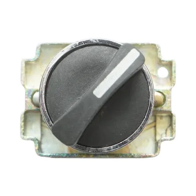 Selector 2 pozitii negru cu revenire 1NO+1NC, 400V/10A, LAY5 Breckner Germany - imagine 4