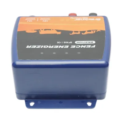 Aparat generator de impulsuri 12 Joule, 12V/220V, 80 km pentru gard electric IPX6 Breckner Germany - imagine 5