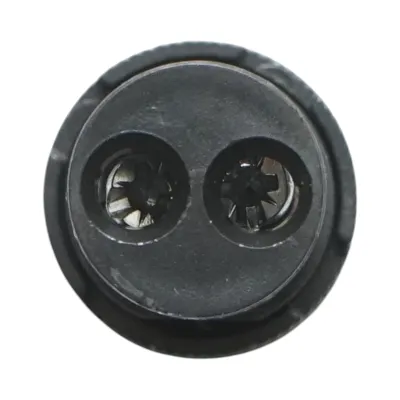 Indicator semnalizare LED verde 220V AC 16mm Breckner Germany - imagine 4