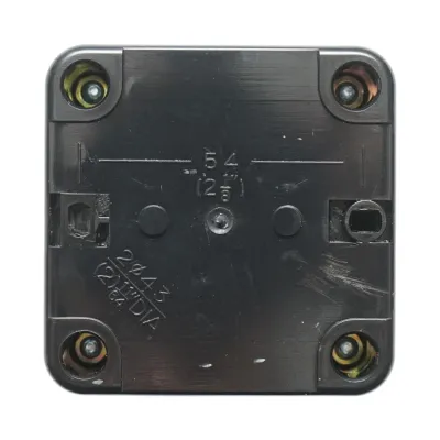 Carcasa buton comanda STOP rosu cu revenire 1NC Breckner Germany - imagine 4