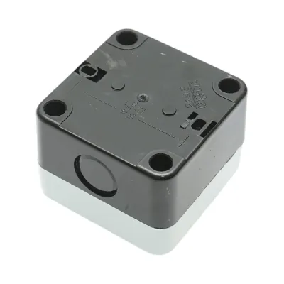 Carcasa buton comanda STOP rosu cu revenire 1NC Breckner Germany - imagine 3