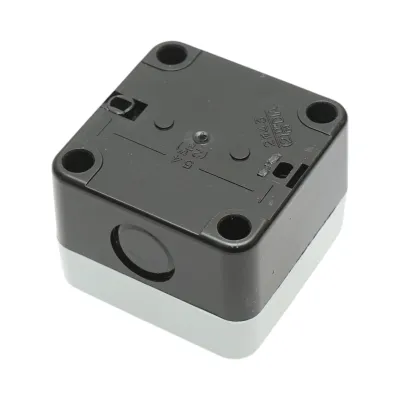 Carcasa buton comanda STOP rosu cu revenire 1NC Breckner Germany - imagine 3