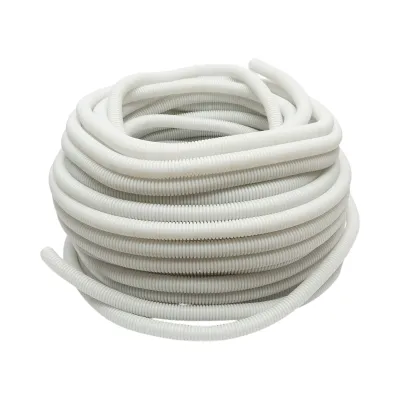 Tub flexibil copex 20mm fara fir, polietilena HDPE, 320N gri 50m/rola