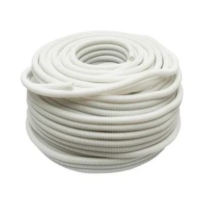 Tub flexibil copex 16mm fara fir, ignifug din polietilena HDPE, 320N gri 100m/rola