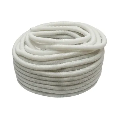 Tub flexibil copex 20mm fara fir, ignifug din polietilena HDPE, 320N gri 50m/rola