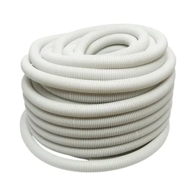 Tub flexibil copex 32mm fara fir, ignifug din polietilena HDPE, 320N gri 50m/rola