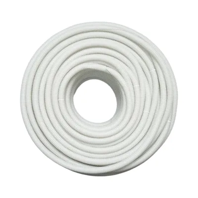 Tub flexibil copex 16mm cu fir, ignifug din polietilena HDPE, 320N gri 100m/rola - imagine 2