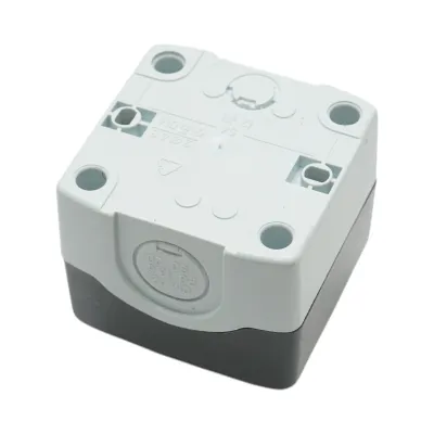 Carcasa buton comanda START verde cu revenire 1NO Breckner Germany - imagine 3