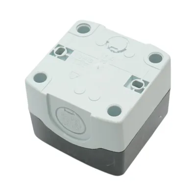 Carcasa buton comanda START verde cu revenire 1NO Breckner Germany - imagine 3