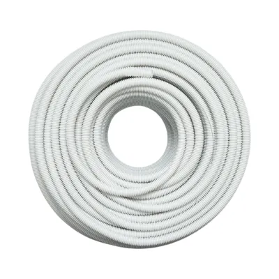 Tub flexibil copex 16mm cu fir, polietilena HDPE, 750N gri 100m/rola - imagine 2