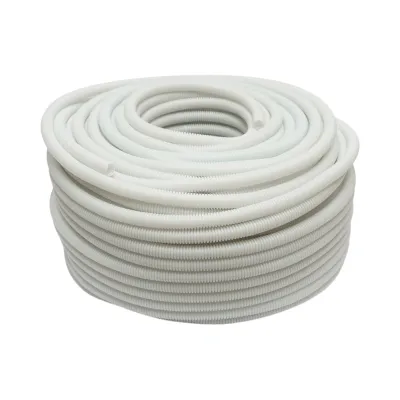 Tub flexibil copex 16mm fara fir, polietilena HDPE, 320N gri 100m/rola
