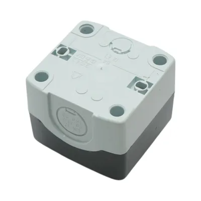 Carcasa buton comanda STOP rosu cu revenire 1NC Breckner Germany - imagine 3