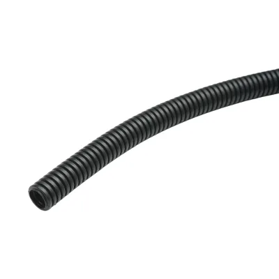 Tub flexibil copex 16mm fara fir, polietilena HDPE, 320N negru 50m/rola Longroad - imagine 3