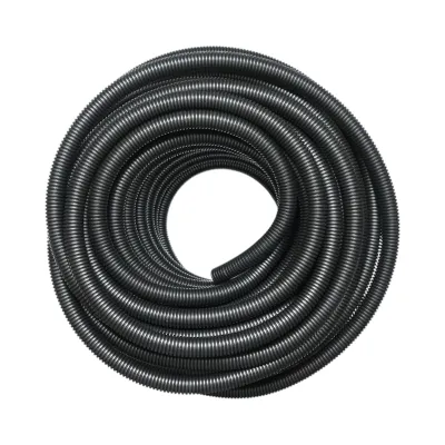 Tub flexibil copex 25mm fara fir, ignifug din polietilena HDPE, 320N negru 50m/rola Longroad - imagine 2