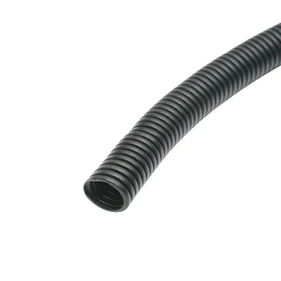 Tub flexibil copex 25mm fara fir, ignifug din polietilena HDPE, 320N negru 50m/rola Longroad - imagine 3