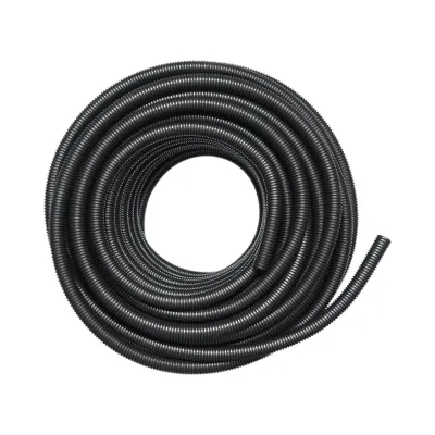 Tub flexibil copex 20mm fara fir, polietilena HDPE, 320N negru 50m/rola Longroad - imagine 2