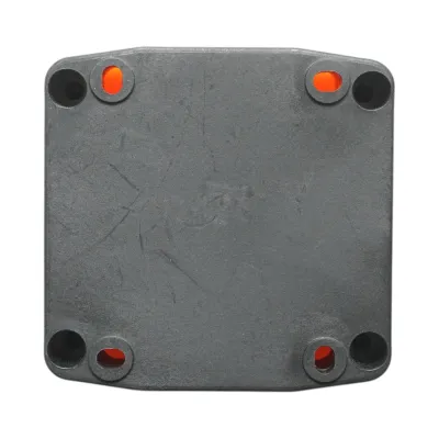 Carcasa comanda 1 buton galbena cu protectie 78x78x54mm IP68 Breckner Germany - imagine 2