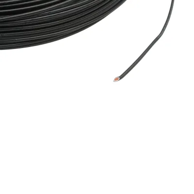 Cablu electric cupru 1.5mm negru MYF H07V-K, izolatie PVC 450/750V 100m/rola - imagine 3